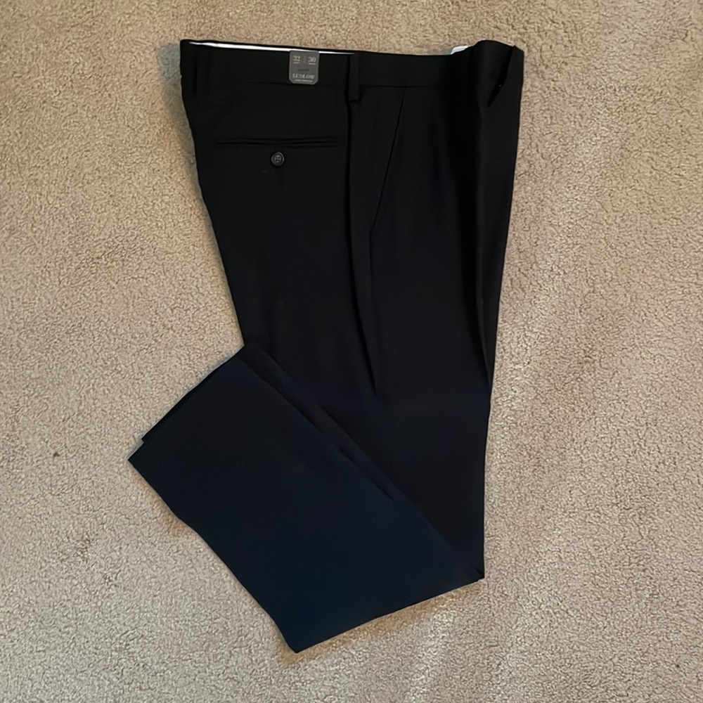 JCrew Ludlow 98%wool black pants